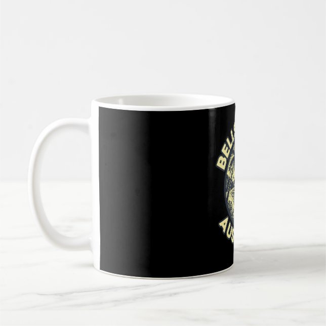 Klockor Beach � Australien � Kustjudel Kaffemugg (Vänster)