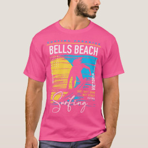 Klockor Beach Retro Surfing Graphic Surfa Australi T Shirt