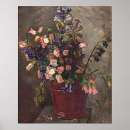Klockor Flowers Poster