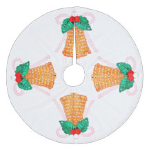 Klockor och Holly Träd Skirt