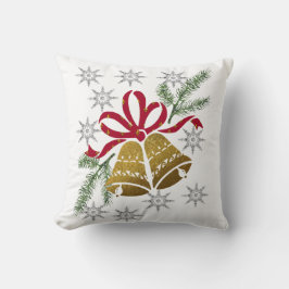 klockor och Snö-kolvdyna Kudde