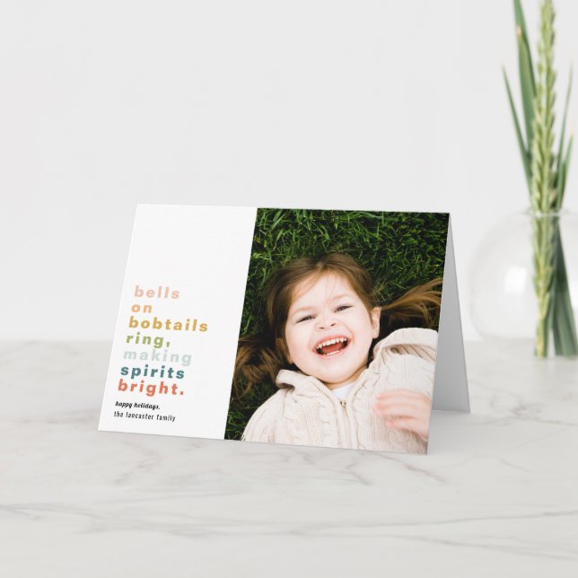 Klockor på boresters hälsningskort helgkort (Framsida)