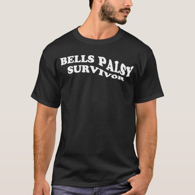 Klockor Palsy Survivor Frasparalys T Shirt (Framsida)