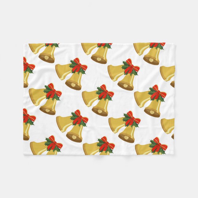 Klockor Ringing Fleecefilt (Framsidan (Horisontell))