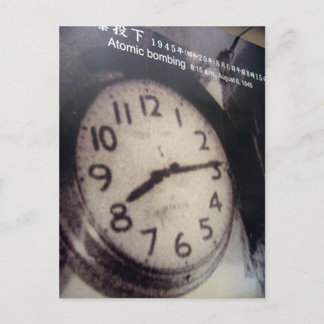 klockstopp vykort (Framsida)