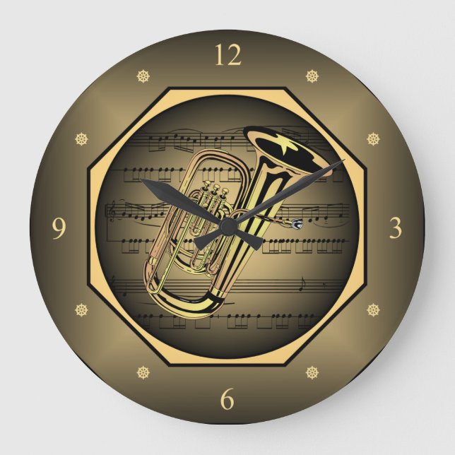 Klocktagon ~ Tuba ~ Lakan Music ~  Stor Klocka (Framsida)