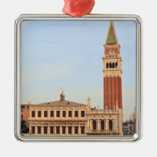 Klocktorn, Piazza San Marco, Venedig Julgransprydnad Metall