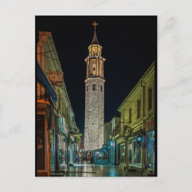 Klocktorn, Prilep - Makedonien Postkort Vykort (Framsida)
