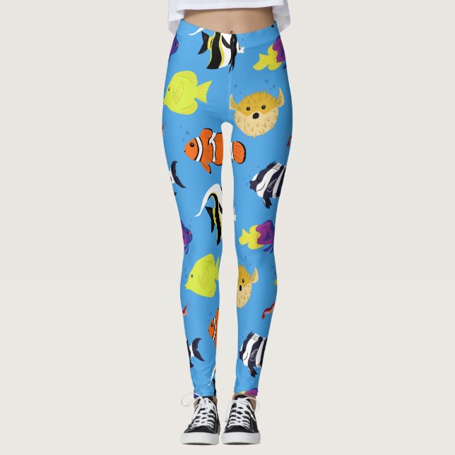 Klofenor och vänner leggings (Framsida)
