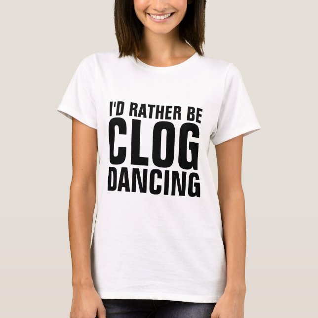 KLOGGNING AV KLOGGDANCING T-Shirts (Framsida)