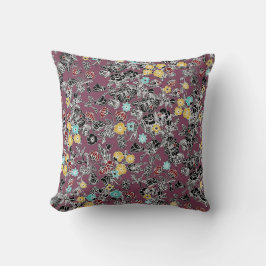 kloisonblommor kudde