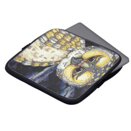 Klok gammal ugglalaptop sleeve