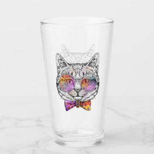 Klok kattunge Kat Glaskopp