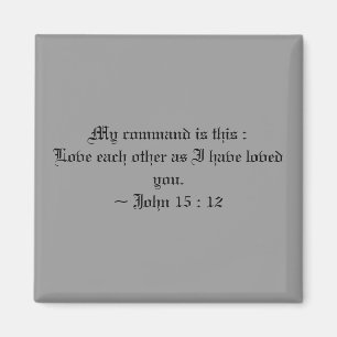 Klok magnet för bibel
