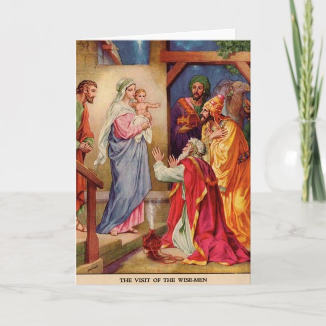 klok manar helgkort (Framsida)