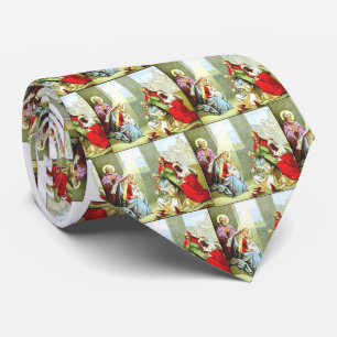 Klok manar på nativityen slips