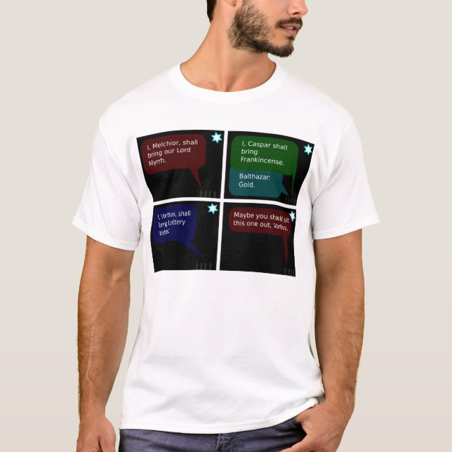 Klok manar tee (Framsida)