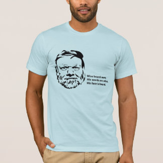 Klok skäggman t shirt