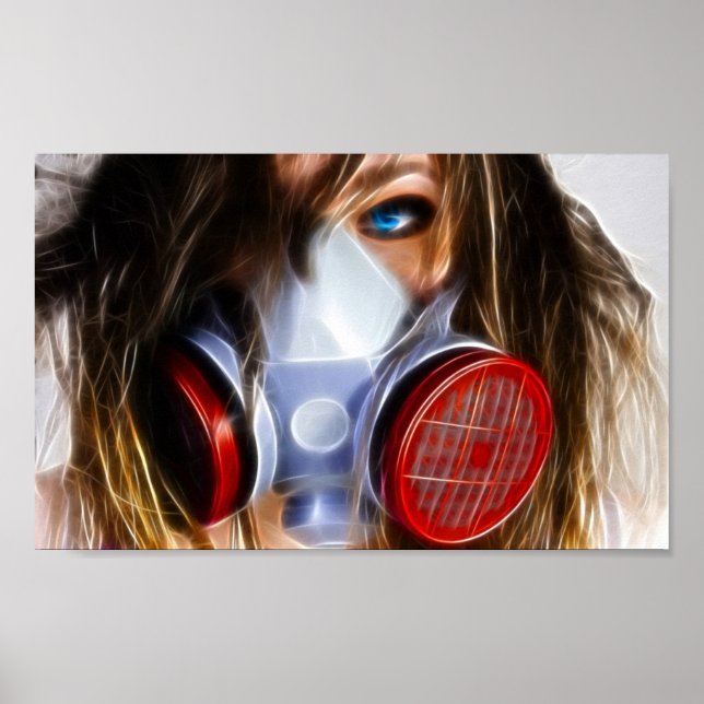 klok tjej poster (Framsidan)