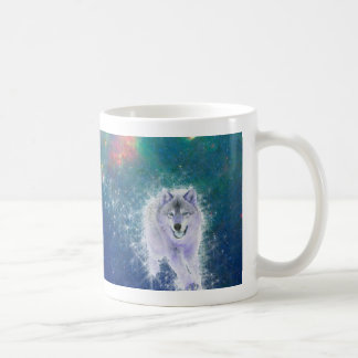 Klok varg kaffemugg