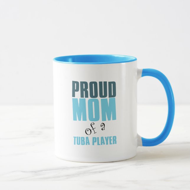 Klokt Mamma i en turkspelare Mugg (Höger)