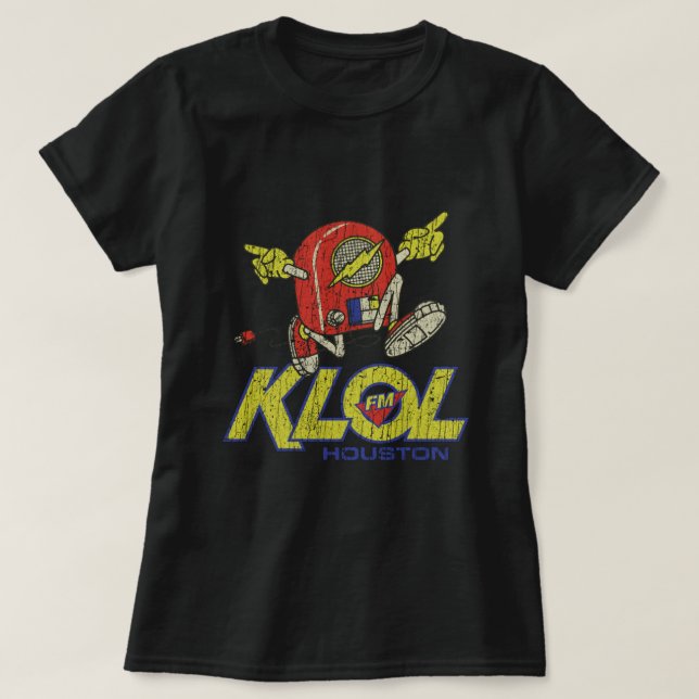 KLOL FM Houston 1970 T-Shirt (Design framsida)