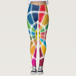 Klolorerande Leggings