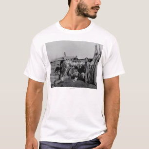 Klondike manar, når att ha jagat fjällripan i Nome Tee Shirt