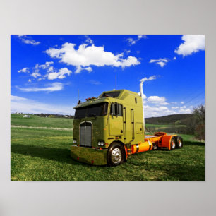 Kloppys Kenworth K100 #1 affisch