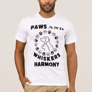 Klor Förenade i en Cirkeln av Kärlek" T Shirt