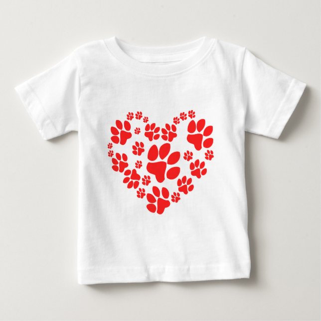 Klor Hjärta T Shirt (Framsida)