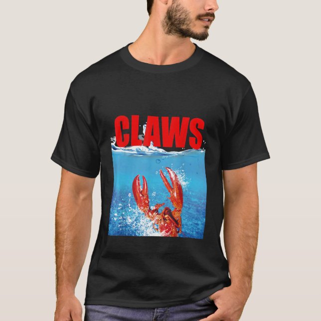 Klor Hummer   Män Kvinnor T Shirt (Framsida)