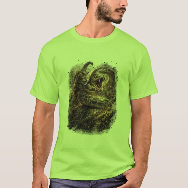 Klor mot huggtänder. t shirt (Framsida)