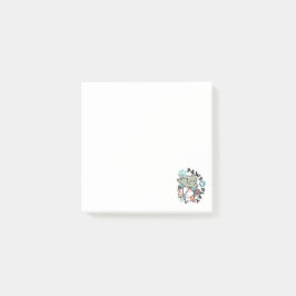 Klor och lek – Bedårande kattillustration Post-it Block