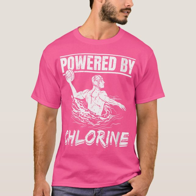 Klordrivna kvinnor - Vatten Polo T Shirt (Framsida)