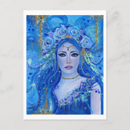 Kloris blomgudinna av Renee Lavoie Vykort