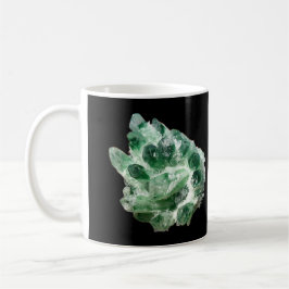 Klorit Kvarts Kristall Naturlig Mineral Konst Kaffemugg