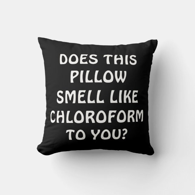 Kloroform Pillow Kudde (Framsida)