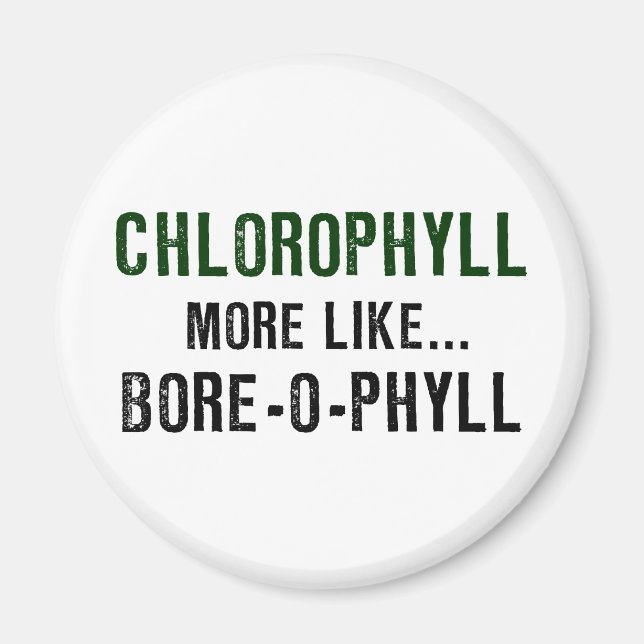 Klorofyll Bore-o-phyll Magnet (Framsidan)