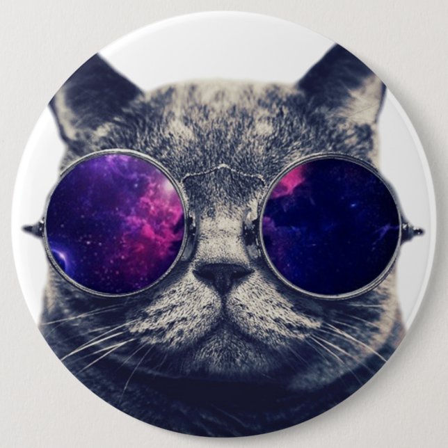 Klossal, 6-tums rund knapp (Framsida)