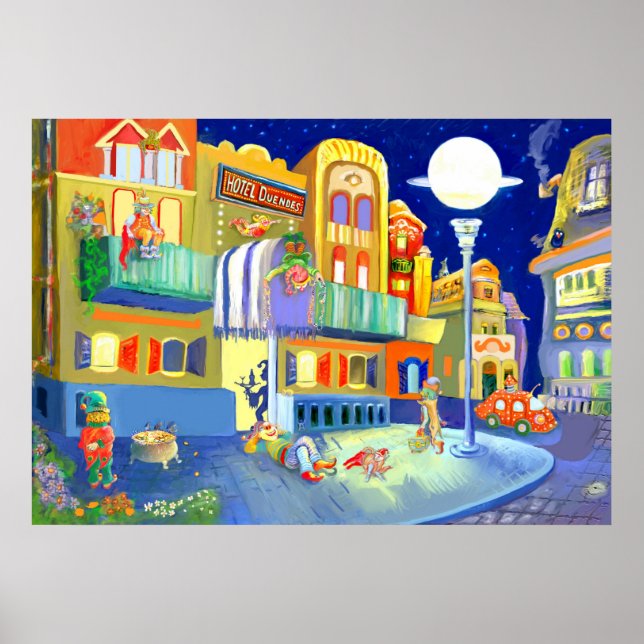 ***Klossalt Goblins-hotell*** Poster (Framsidan)