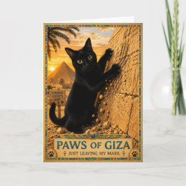 Klossar av Giza (Svart katt) Kort