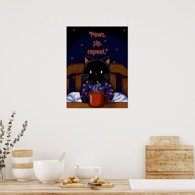 Klossar, slurk, upprepa poster (Kök)