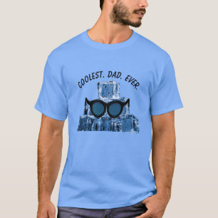 Klost. Pappa. Aldrig. Sunglass Ice Cubes T Shirt