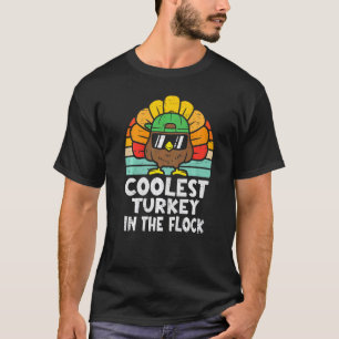 Klost Turkiet i Flock Småbarn Boys Thanksgiv T Shirt