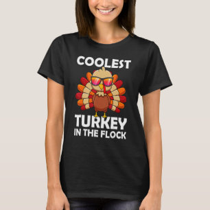 Klost Turkiet i Flock Småbarn Boys Thanksgiv T Shirt