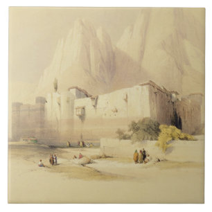 Kloster av St. Catherine, Mount Sinai, Februar Kakelplatta