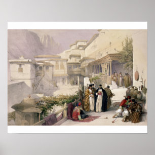 Kloster av St. Catherine, Mount Sinai, Februari 17 Poster