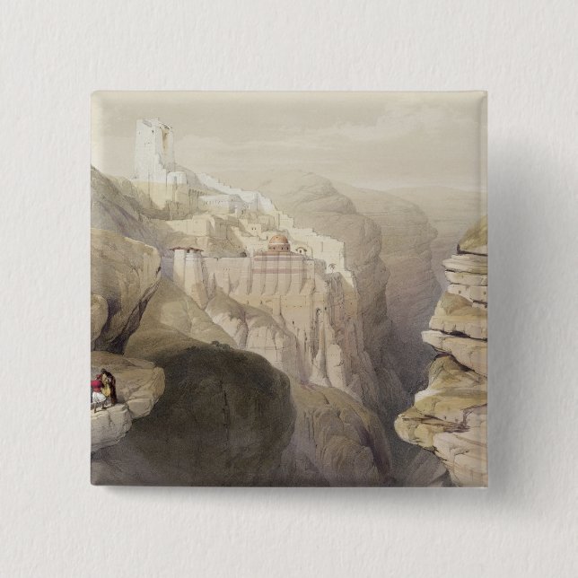 Kloster av St. Saba, April 4th 1839, pläterar 51 Knapp (Framsida)