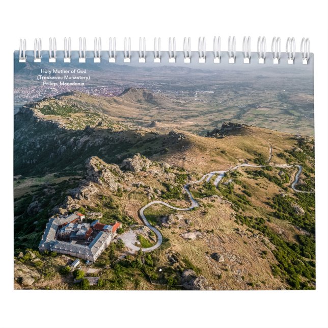 Kloster och kyrkor i Prilep: Fotografisk Kalender (Omslag)